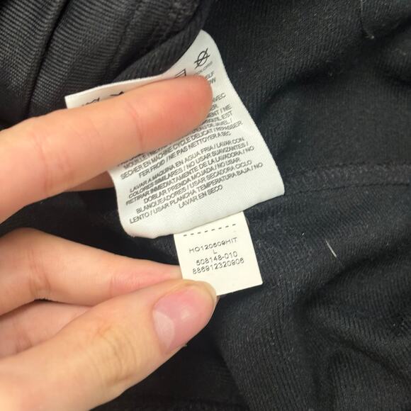 Nike Air Jordan Geometric Diamond Black Mens Large Full Zip Jumpman Track Jacket - Picture 10 of 11